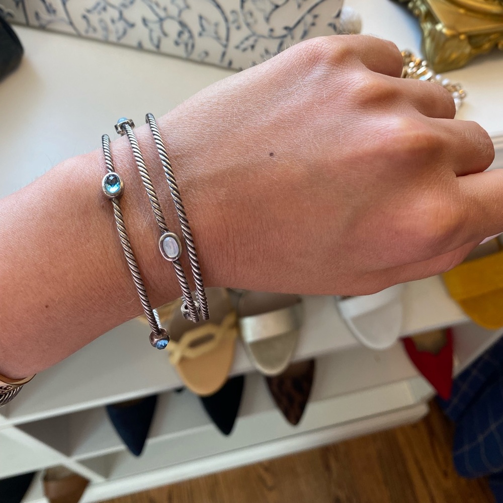 COPY - David Yurman Bangle Set! 3 piece bracelets!